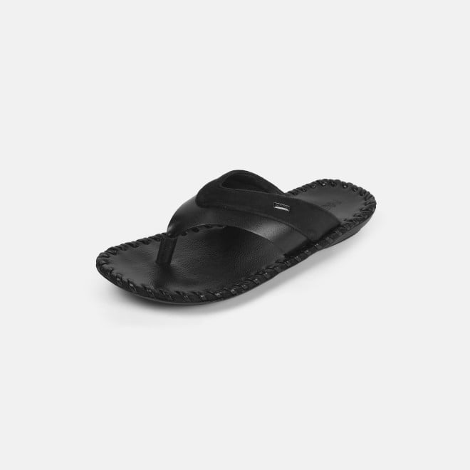 Mochi Men Black Casual Slippers (SKU: 16-2-11-41)