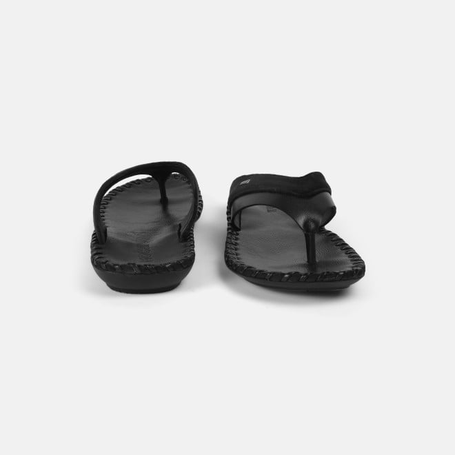 Mochi Men Black Casual Slippers (SKU: 16-2-11-41)
