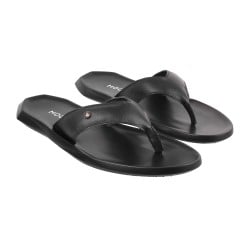 Men Black Casual Slippers