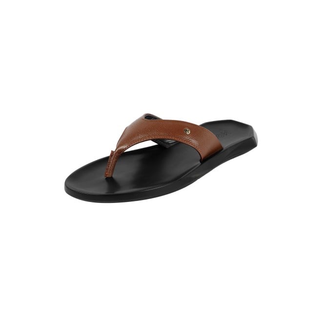 Mochi Men Tan Casual Slippers (SKU: 16-204-23-40)