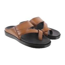 Men Tan Casual Slippers