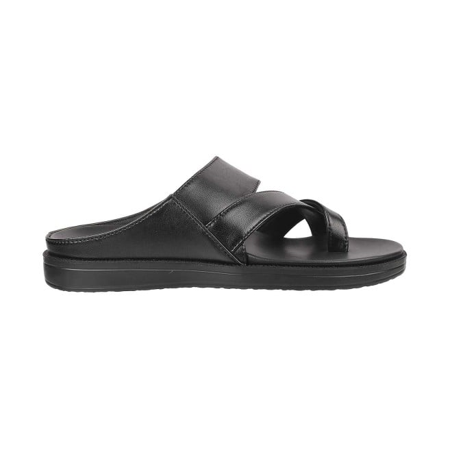 Buy Mochi Men Black Casual Slippers Online | SKU: 16-251-11-40 – Mochi ...