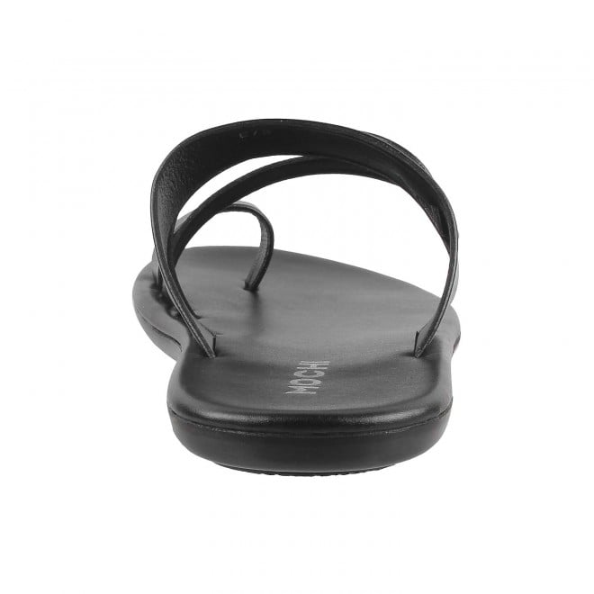 Buy Mochi Men Black Casual Slippers Online | SKU: 16-263-11-40 – Mochi ...