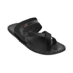 Men Black Casual Slippers