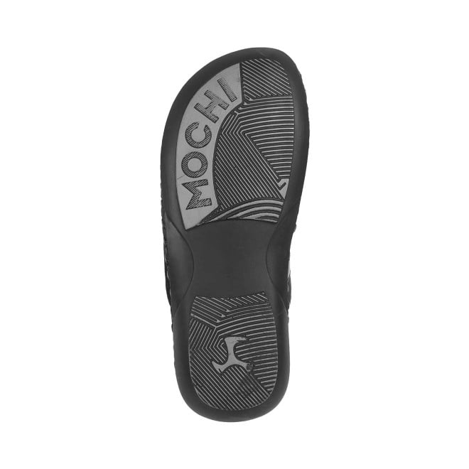 Mochi Men Black Casual Slippers (SKU: 16-3-11-40)