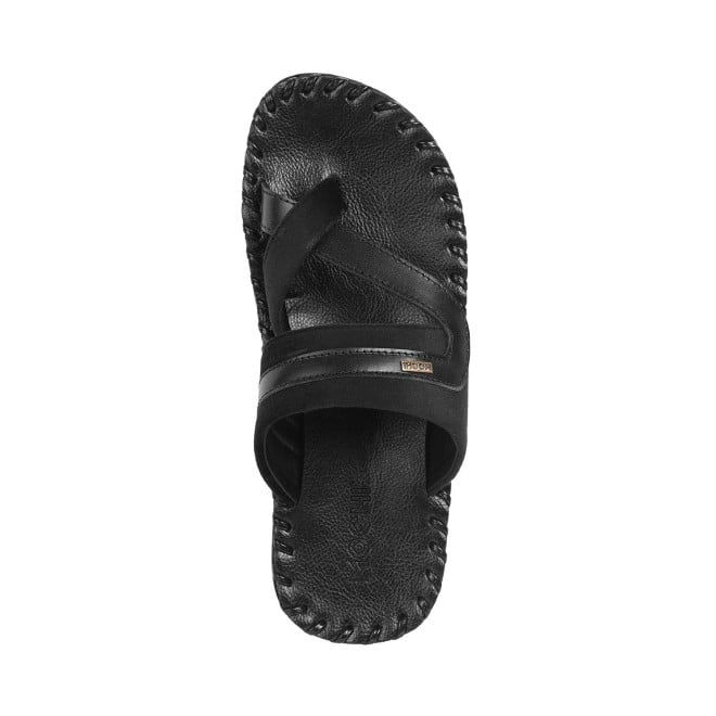 Mochi Men Black Casual Slippers (SKU: 16-3-11-40)