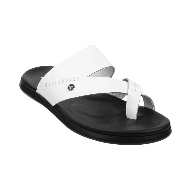 Mochi white chappal hot sale