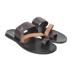 Men Brown Casual Slippers