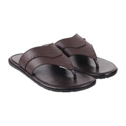 Men Brown Casual Slippers