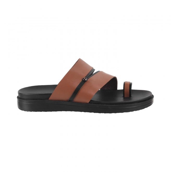 Buy Mochi Men Tan Casual Slippers Online | SKU: 16-476-23-40 – Mochi Shoes