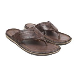 Men Brown Casual Slippers