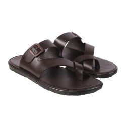 Men Brown Casual Slippers