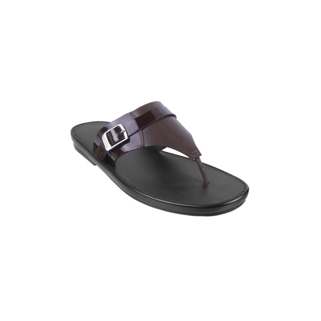 Mochi Men Wine Casual Slippers (SKU: 16-56-58-40)