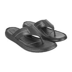 Men Black Casual Slippers