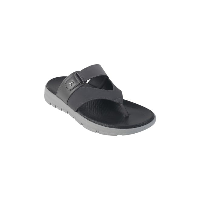 Mochi Men Grey Casual Slippers & Flip Flops (SKU: 16-607-14-41)