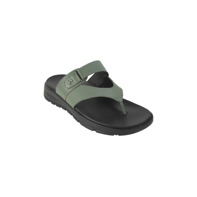 Mochi Men Green Casual Slippers & Flip Flops (SKU: 16-607-21-41)