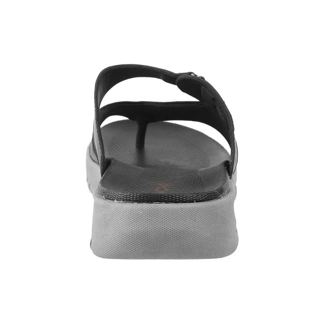 Buy Mochi Men Black Casual Slippers Online | SKU: 16-607-11-40 – Mochi ...