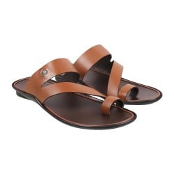 Men Tan Casual Slippers