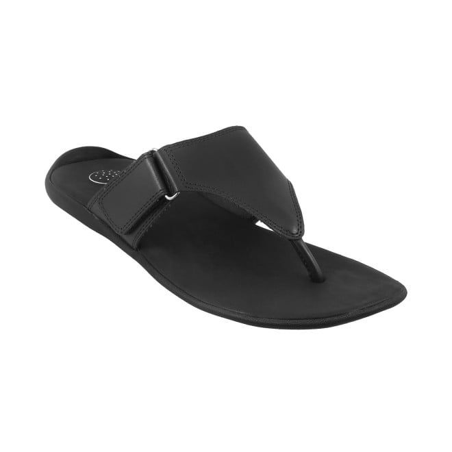 Mochi Men Black Casual Thong (SKU: 16-6393L-11-46)