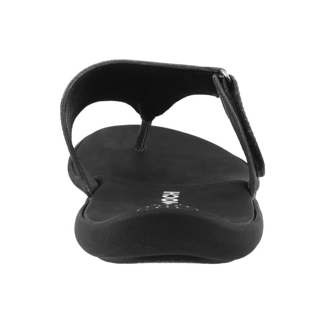 Mochi Men Black Casual Thong (SKU: 16-6393L-11-46)