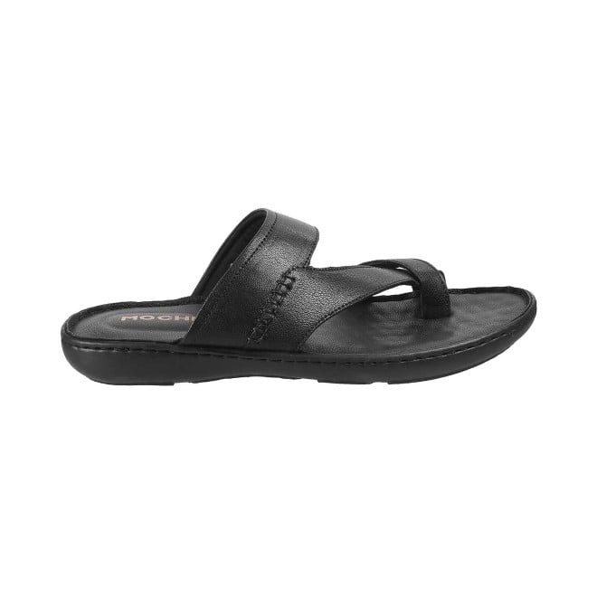 Buy Mochi Men Black Casual Slippers Online | SKU: 16-748-11-40 – Mochi ...