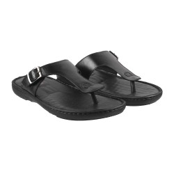 Men Black Casual Slippers