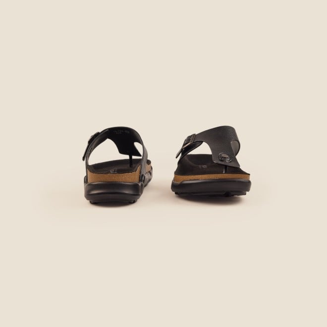 Mochi Men Black Casual Slippers (SKU: 16-753-11-40)