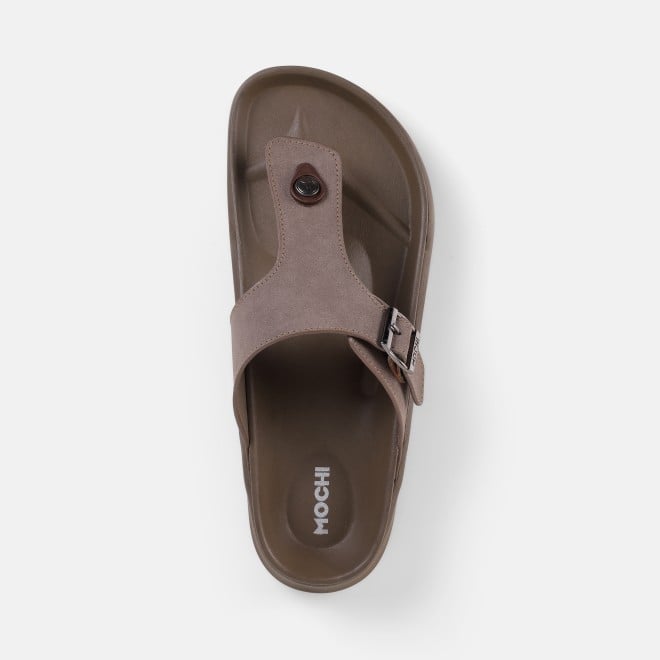 Mochi Men Rose-gold Casual Slippers (SKU: 16-753-22-40)