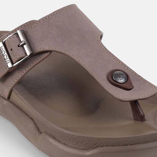 Mochi Men Rose-gold Casual Slippers (SKU: 16-753-22-40)