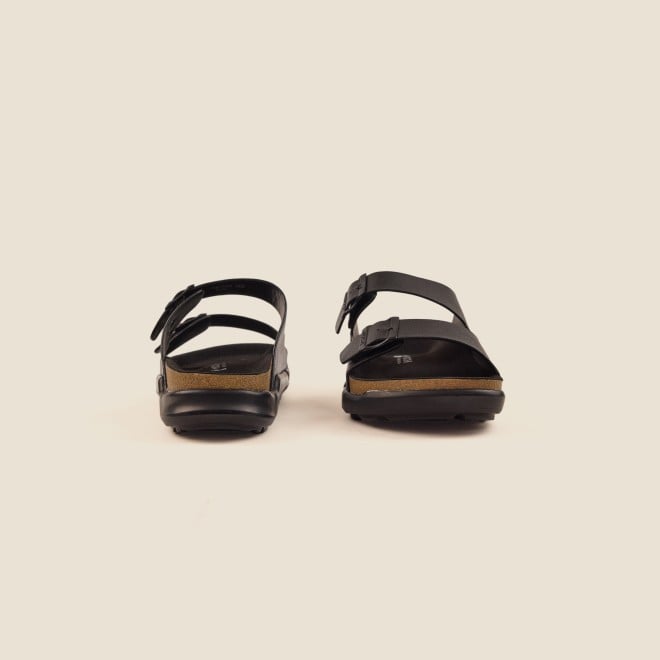 Mochi Men Black Casual Slippers (SKU: 16-754-11-40)