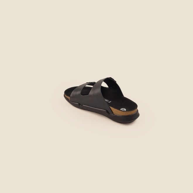 Mochi Men Black Casual Slippers (SKU: 16-754-11-40)