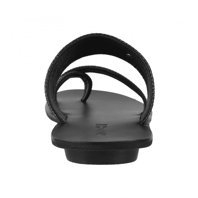 Buy Mochi Men Black Casual Slippers Online | SKU: 16-787-11-40 – Mochi ...