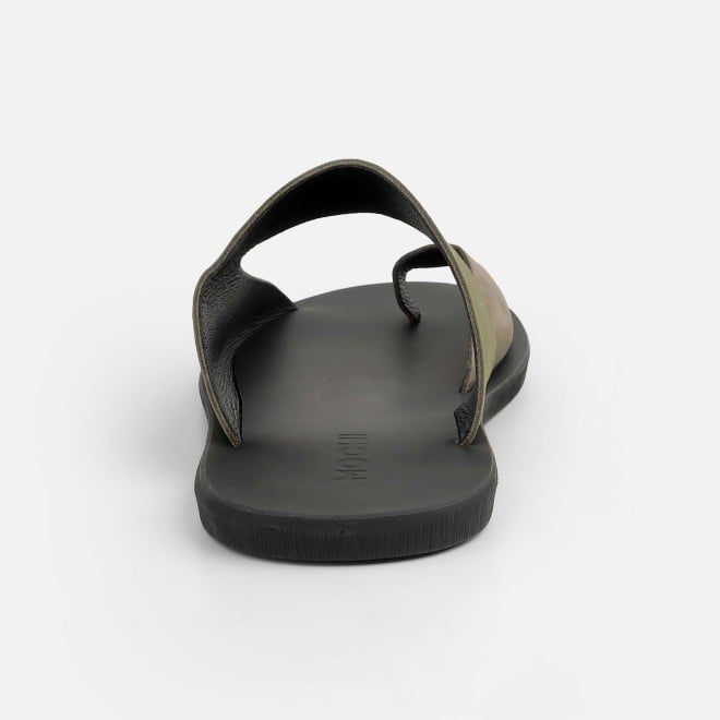 Mochi Men Olive Casual Slippers (SKU: 16-800130-49-39)