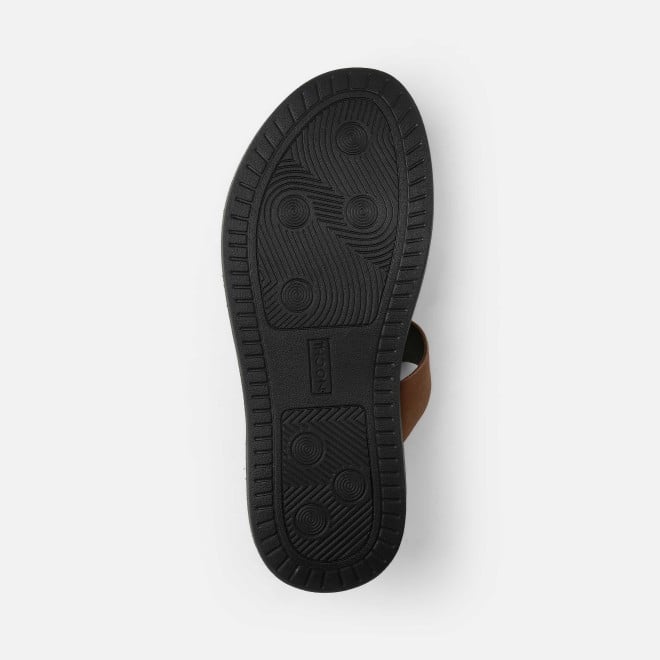 Mochi Men Brown Casual Slippers (SKU: 16-800130-12-39)