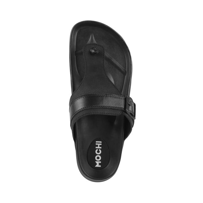 Mochi Men Black Casual Slippers (SKU: 16-800908-11-43)