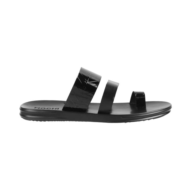 Mochi Men Black Casual Slippers (SKU: 16-804-11-40)