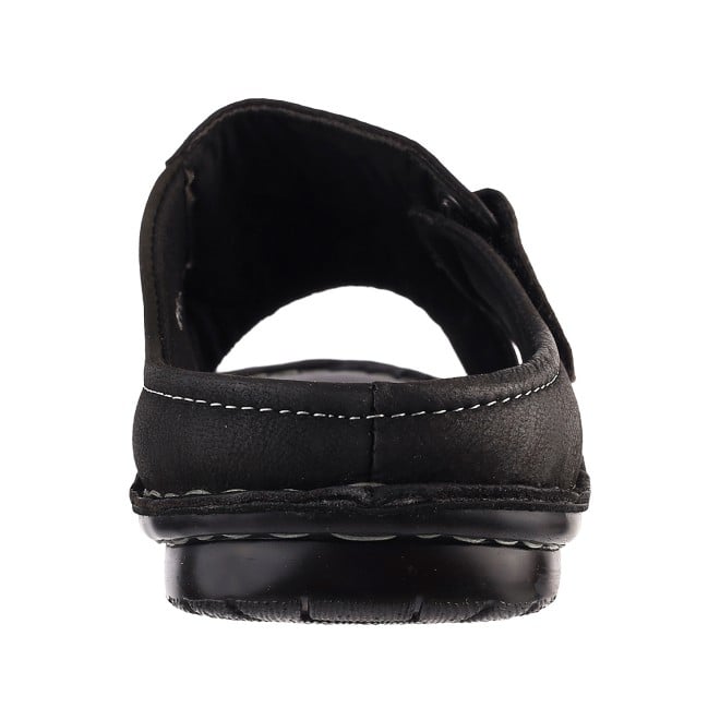 Mochi Men Black Casual Slip Ons (SKU: 16-8044L-11-46)