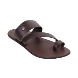 Men Brown Casual Slippers