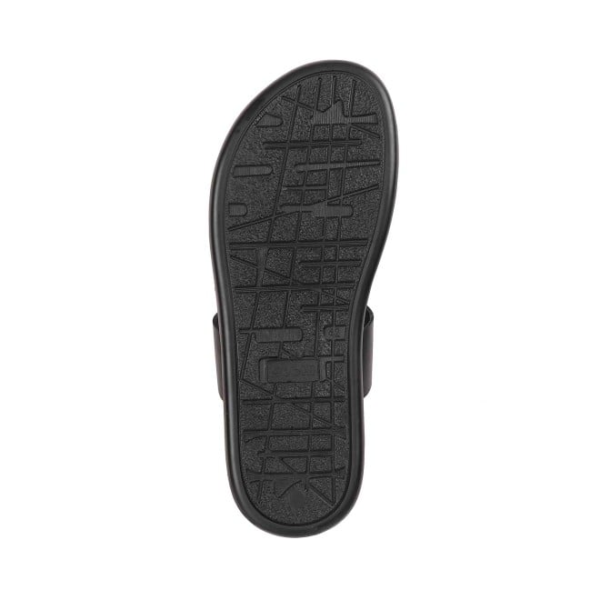 Mochi Men Black Casual Slippers (SKU: 16-805-11-40)