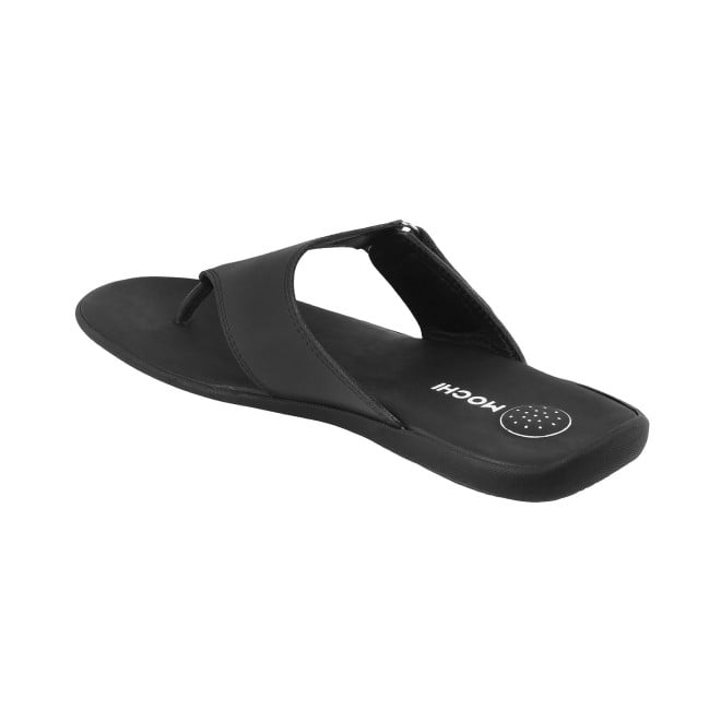 Mochi Men Black Casual Thong (SKU: 16-806393-11-39)