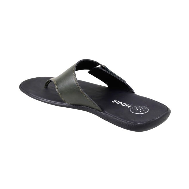 Mochi Men Olive Casual Thong (SKU: 16-806393-49-39)