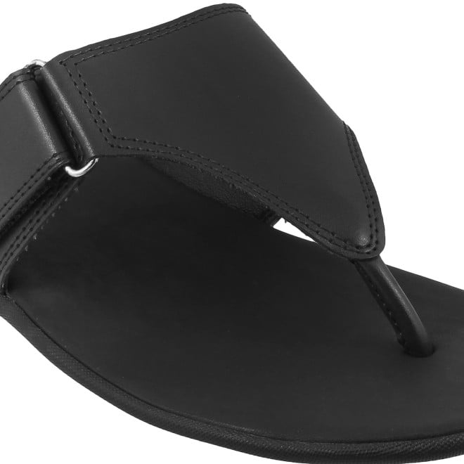 Mochi Men Black Casual Thong (SKU: 16-806393-11-39)