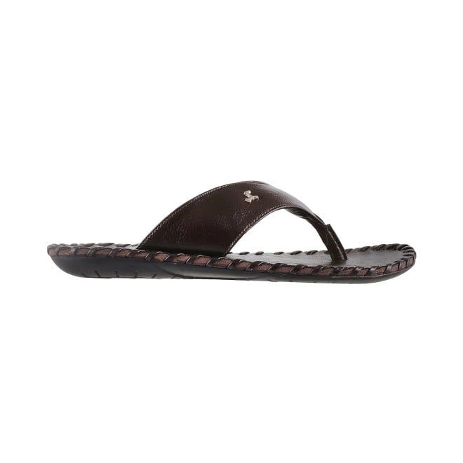 Mochi Men Brown Casual Slippers (SKU: 16-808498-12-39)