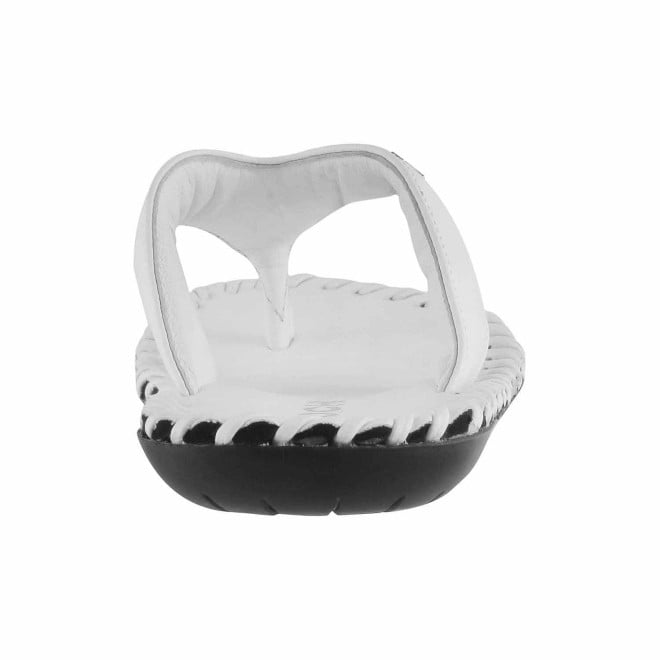 Mochi Men White Casual Slippers (SKU: 16-808498-16-41)