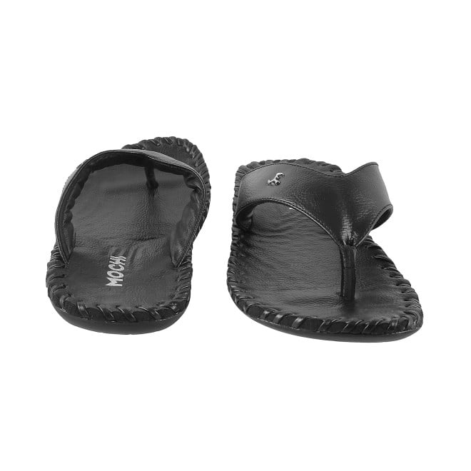 Mochi Men Black Casual Slippers (SKU: 16-808498-11-39)