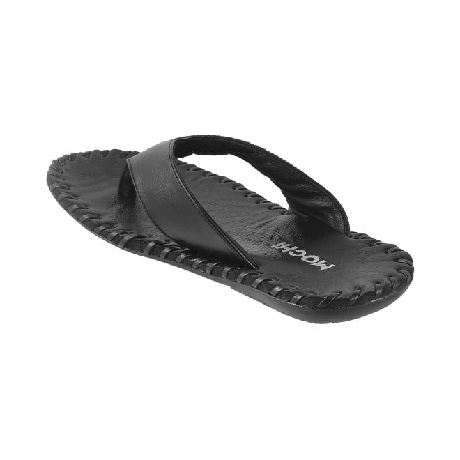 Mochi Men Black Casual Slippers (SKU: 16-808498-11-39)