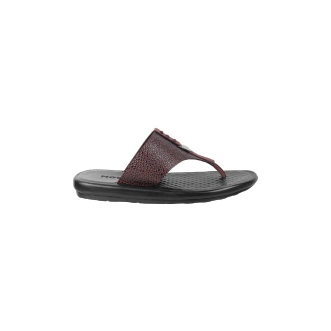 Mochi Men Brown Casual Slippers (SKU: 16-821-12-40)