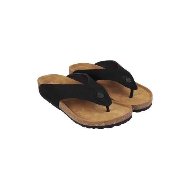 Mochi Men Black Casual Slippers (SKU: 16-823L-11-46)