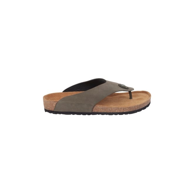 Mochi Men Olive Casual Slippers (SKU: 16-823L-49-46)