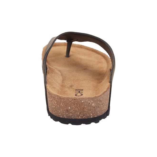 Mochi Men Olive Casual Slippers (SKU: 16-823L-49-46)